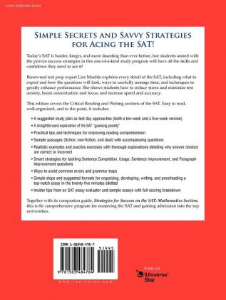 Strategies for Success on the SAT