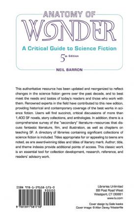 Anatomy of Wonder: A Critical Guide to Science Fiction 5th Edition