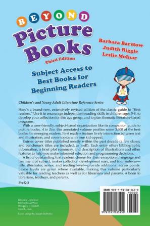 Beyond Picture Books: Subject Access to Best Books for Beginning Readers 3rd Edition (Children's and Young Adult Literature Reference Series)