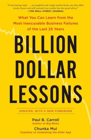 Billion Dollar Lessons