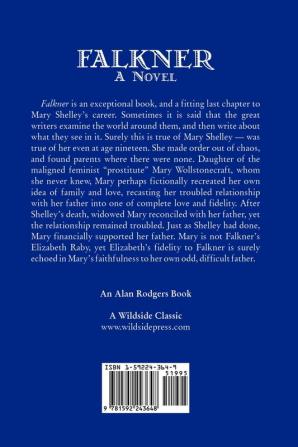 Falkner by Mary Wollstonecraft Shelley Fiction Literary