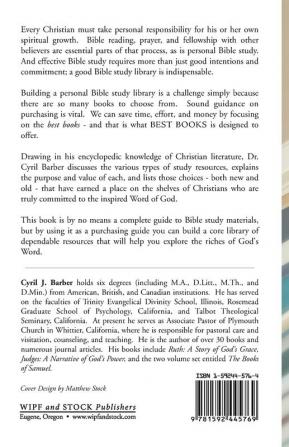 Best Books for Your Bible Study Library