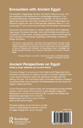 Ancient Perspectives on Egypt