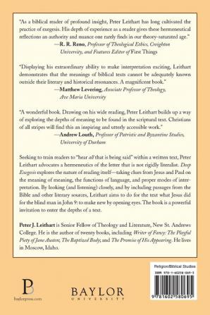 Deep Exegesis: The Mystery of Reading Scripture