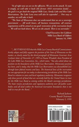 ...and the Mille Lacs who have no reservation...: A history of the Chippewa Indians in Mille Lacs County Minnesota up to 1934 (Volume)