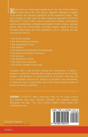 The Communistic Societies of the United States