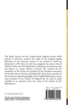 Stapleton's Fortress Overthrown. A Rejoinder to Martiall's Reply. A Discovery of the Dangerous Rock of the Popish Church Commended by Sanders. (Parker Society)