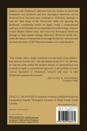 Idolatry in the Pentateuch: An Innertextual Strategy