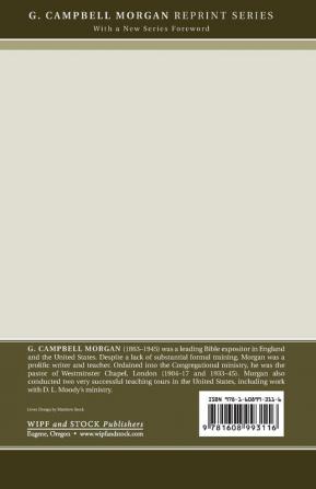 The Westminster Pulpit Vol. II: The Preaching of G. Campbell Morgan (G. Campbell Morgan Reprint)