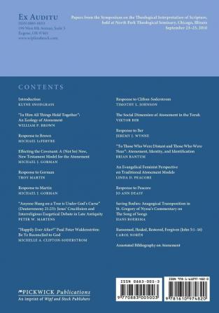 Ex Auditu - Volume 26: An International Journal for the Theological Interpretation of Scripture