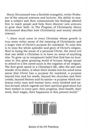 The Program of Christianity