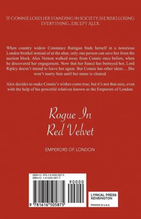 Rogue in Red Velvet