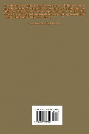 Metaphysical Bible Dictionary