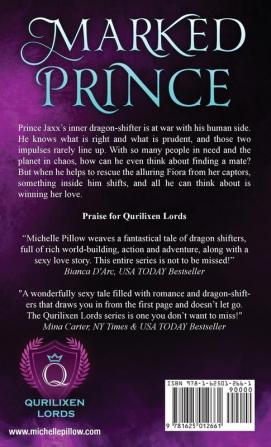 Marked Prince: A Qurilixen World Novel: 2 (Qurilixen Lords)