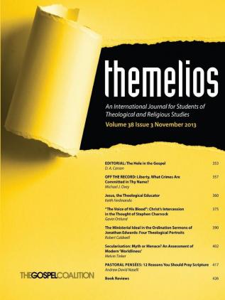 Themelios Volume 38 Issue 3