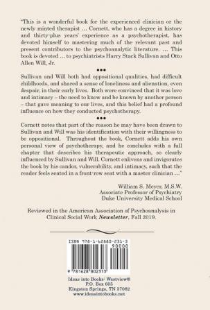 Being with Patients: An Introduction to the Psychotherapy of Harry Stack Sullivan M.D. and Otto Allen Will Jr. M.D.