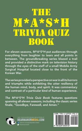 The M*A*S*H Trivia Quiz Book (hardback)