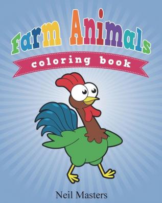 Farm Animals Coloring Book