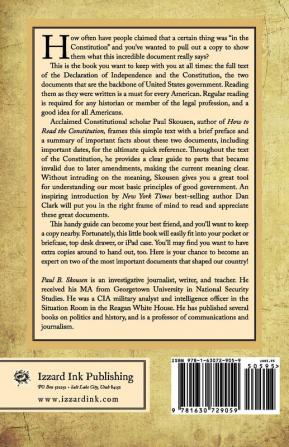 The Constitution and the Declaration of Independence: The Constitution of the United States of America