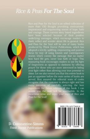 Rice and Peas For The Soul 1: A collection of 150 Motivational Inspirational and Moral Stories To make You Think Reflect and Wonder