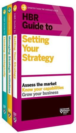 HBR Guides to Building Your Strategic Skills Collection (3 Books)