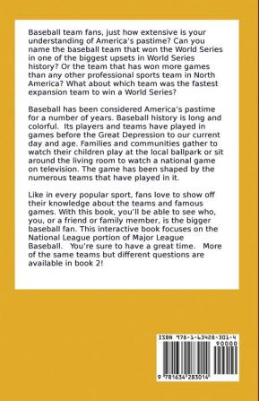 Baseball Teams Facts for Fun!