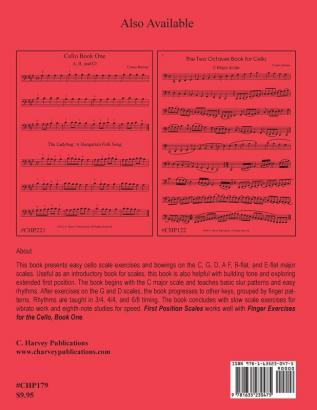 First Position Scale Studies for the Cello Book One