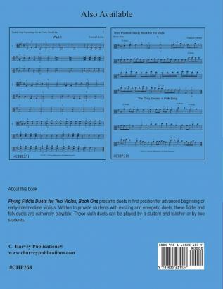 Flying Fiddle Duets for Two Violas Book One