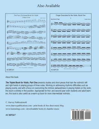 The Triplet Book for Violin Part One