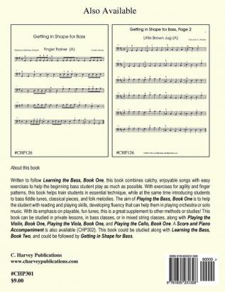 Playing the Bass Book One