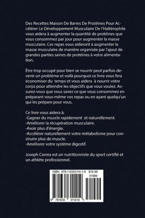 Des Recettes Maison De Barres De Protéines Pour Accélérer Le Développement Musculaire De l'Haltérophile: Améliorer Naturellement La Croissance Des ... Soulever Plus De Poids Et Récupérer Plus Vite