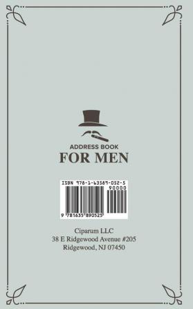 Address Book for Men