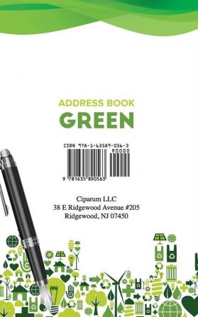 Address Book Green