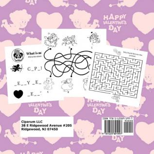 Valentine's Day Activity Book for Kids