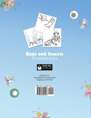 Bugs And Insects Coloring Book