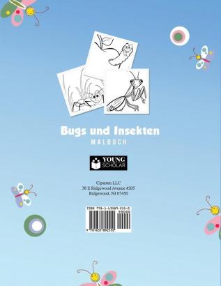 Bugs und Insekten Malbuch