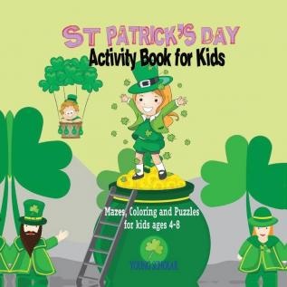 St. Patrick's Day Activity Book for Kids