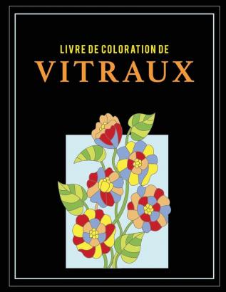 Livre de coloration de vitraux