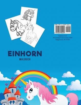 Einhorn Malbuch