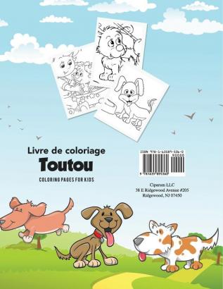 Livre de coloriage toutou