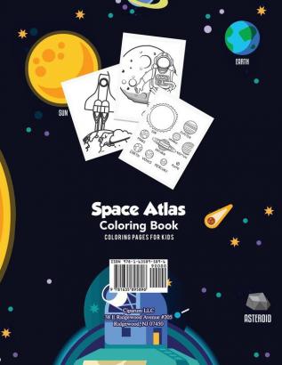 Space Atlas Coloring Book