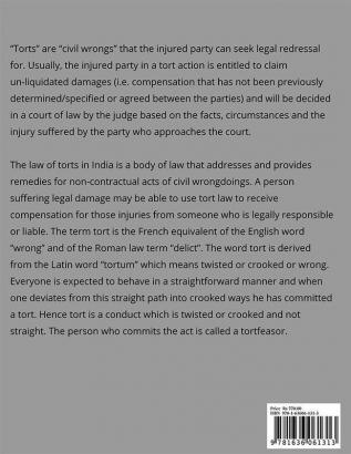 A TEXTBOOK ON LAW OF TORTS : LAW ON CIVIL WRONGS