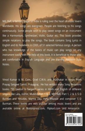 Md RAFI SONGS' WESTERN NOTES Part-3: Songs' Lyrics in English and Notations in CDEF