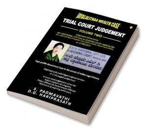 JAYALALITHAA WEALTH CASE: TRIAL COURT JUDGEMENT – VOLUME TWO