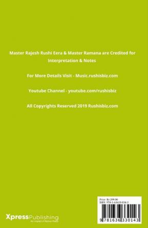 Best 63 Songs - Sonu Nigam - Kumar Sanu - Udit Narayan (Ver 1.0) - (Saregama) Format: RUSHISBIZ PIANO NOTES - (Video Links+Notes+Scales+Index) - MEDIUM SIZE (6X9 BOOK)