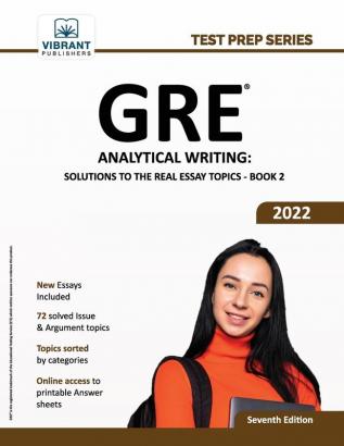 GRE Analytical Writing: Solutions to the Real Essay Topics - Book 2 (Test Prep Series)