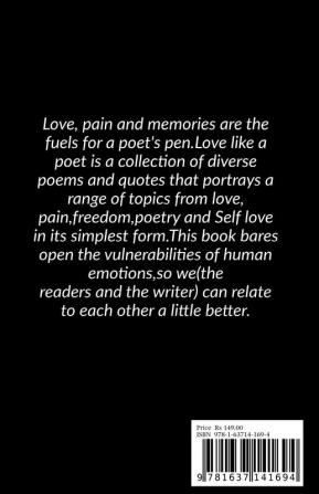 Love Like A Poet