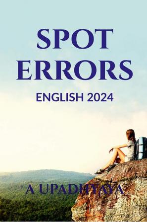 SPOT ERRORS ENGLISH : SSC CDS PO CAT