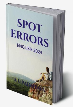 SPOT ERRORS ENGLISH : SSC CDS PO CAT