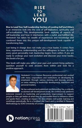 Rise to Lead You : Self-Leadership Section of Leading Self and Others